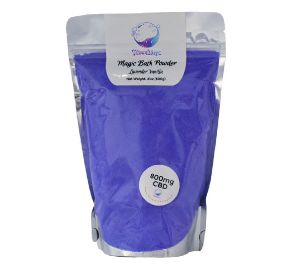 Lavender Vanilla Bath Powder - 1000mg CBD
